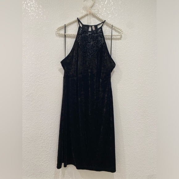 Intimately By Free People Dresses & Skirts - Intimately Free People black velvet mini dress size M NWT